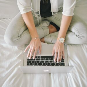 fashion legs notebook working
